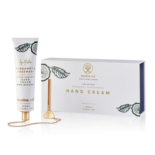 Natural Hand Cream, Bergamot & Rosemary 120ML