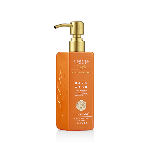 Natural Hand Wash 300ML, Bergamot & Rosemary