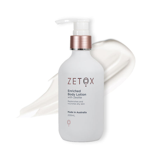 Zetox Purifying Shower Gel + Zetox Enriched Body Lotion